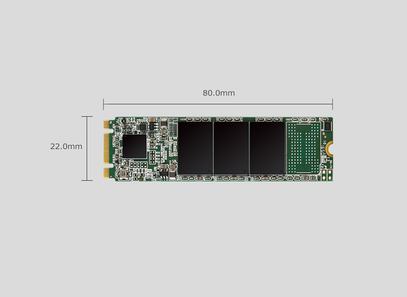 SSD Silicon Power M.2 2280 SATA A55 256GB3