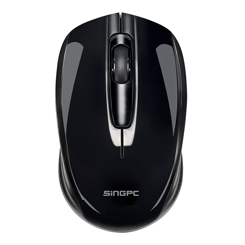 Chuột không dây SingPC MS-50 (Màu Đen)
